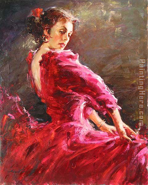 dance of seduction painting - Andrew Atroshenko dance of seduction art painting